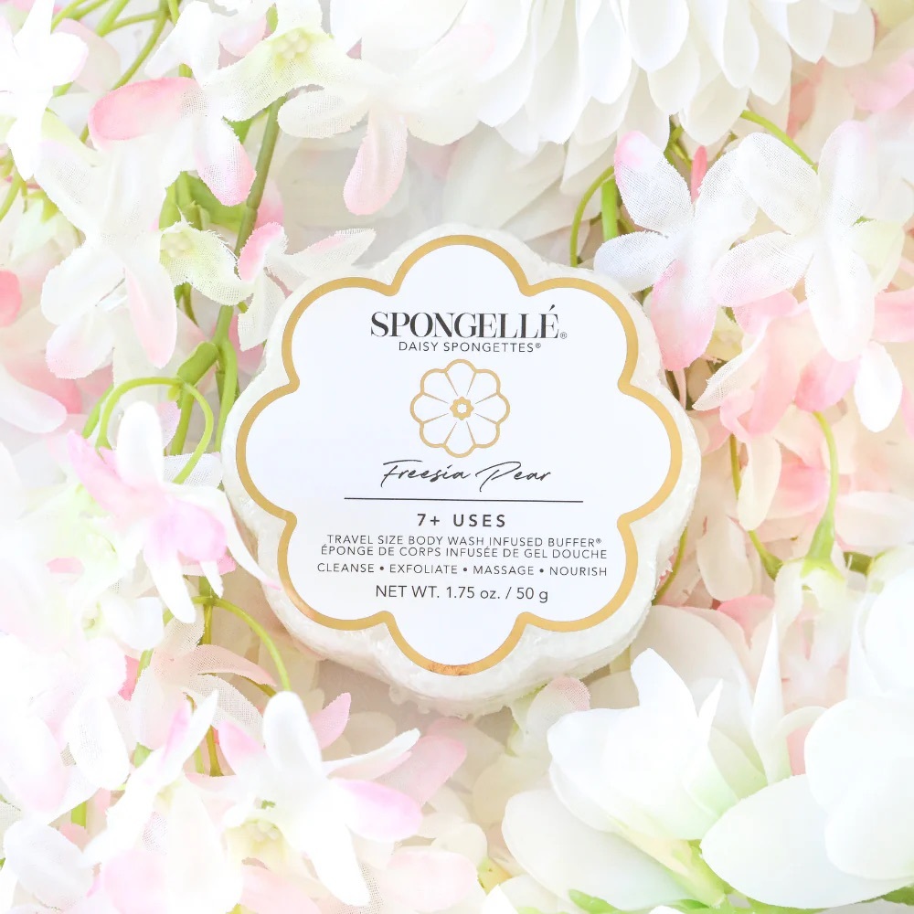 Spongelle Daisy Spongettes Body Wash - Freesia Pear
